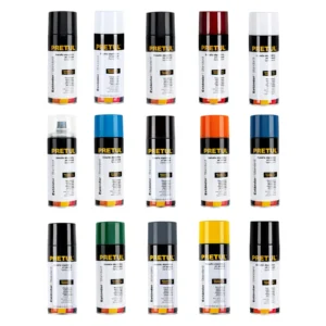 PINTURA EN AEROSOL, COLORES SOLIDOS, 400 ML, PRETUL